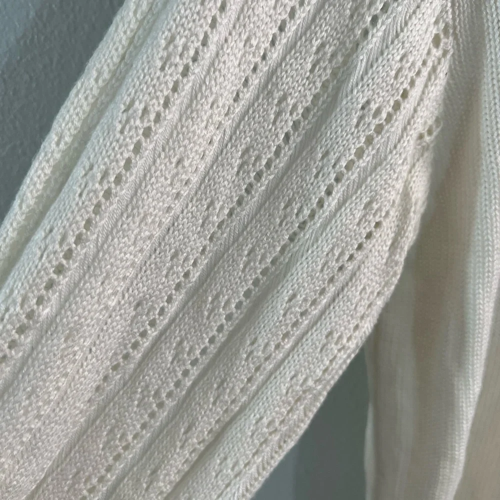 Cynthia‎ Rowley white sweater